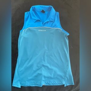 Oakley sleeveless golf shirt